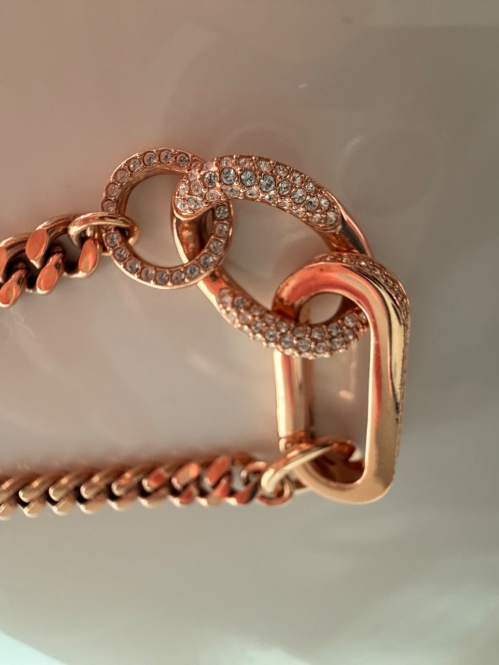 Swarovski Dextra Collar Necklace-rose gold - Picture 2 of 3